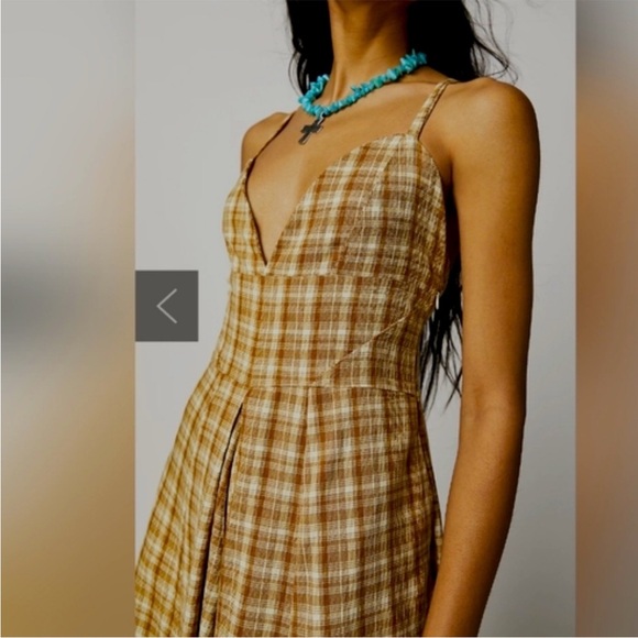 NWT Free People Kaia Plaid Wide Leg Jumper - Small - Picture 3 of 7